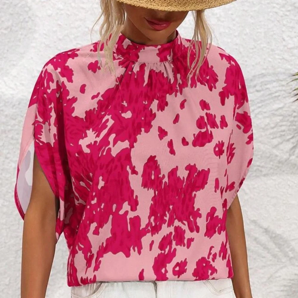 Boutique Hot and Light Pink Blouse. Various sizes. - Picture 1 of 4
